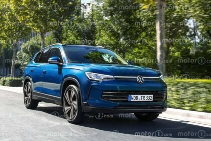 Volkswagen Tayron, el render de Motor1.com