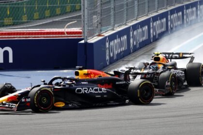 ¡Increíble! Sergio Pérez rozó la sanción en el GP de Miami de F1